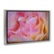 Stupell Industries Pink Floral Petals Palette Floating Frame, design by James Rodewald